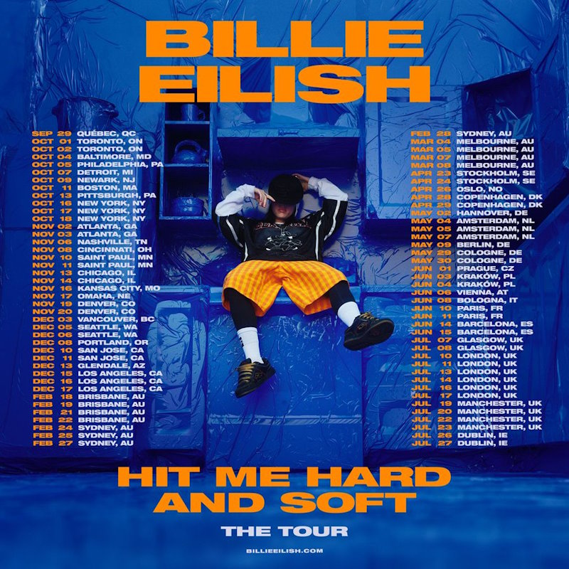 碧梨Billie Eilish 2025英国巡演 - 当代音乐奇才的震撼现场