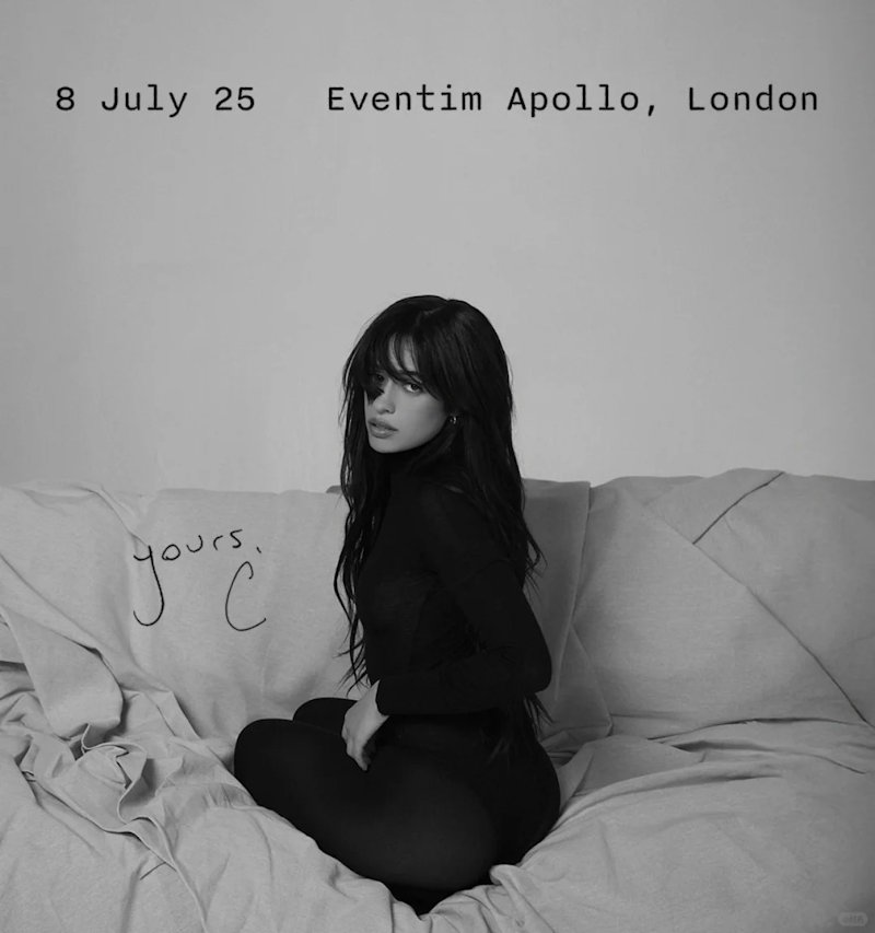 卡妹Camila英国伦敦演唱会