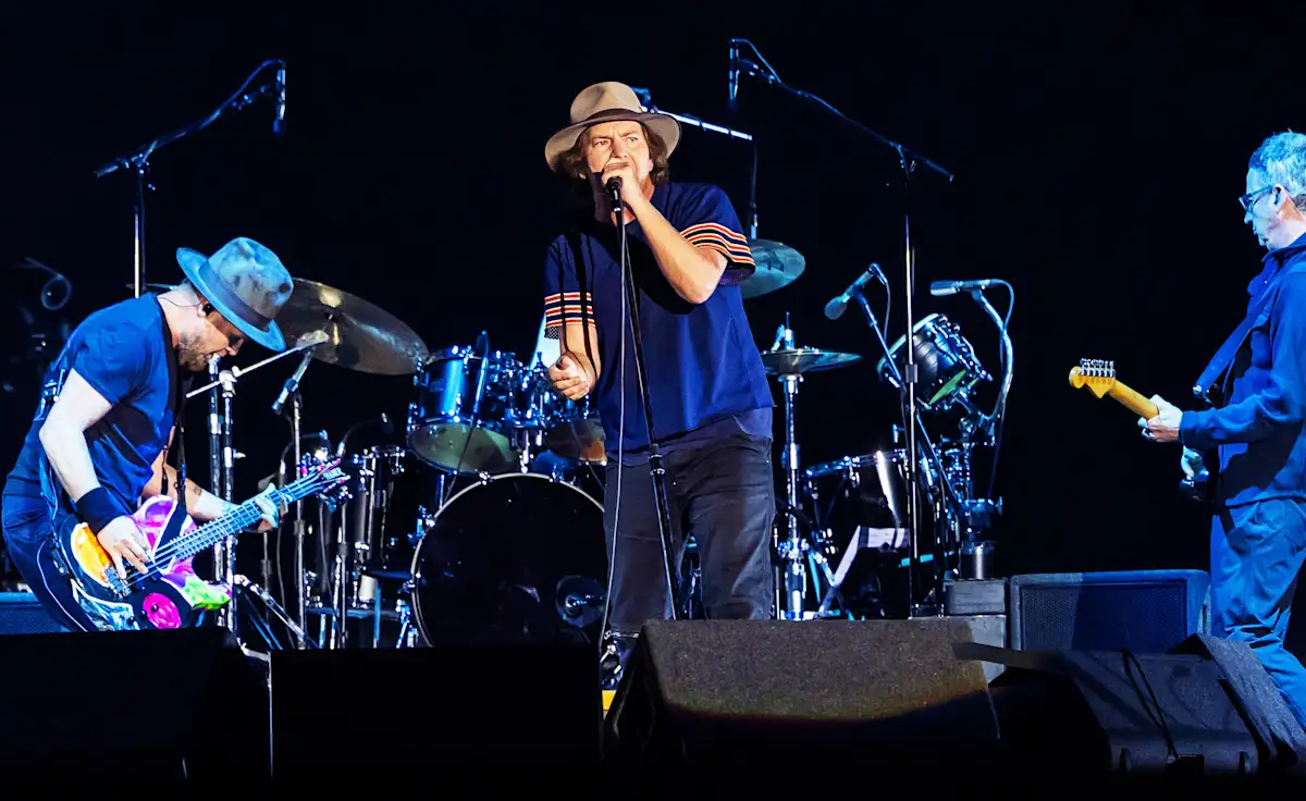 珍珠果酱乐队Pearl Jam英国演唱会